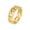 Gold, variant on Men's Women's Stainless Steel Solid Chain Link Band Statement Ring Gothic 7MM Wide Pinky Ring Black Size 7