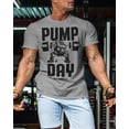 thumbnail image 3 of Gymish Pump Day Workout T-Shirt for Men – Funny Gym Shirt, Deadlift Lifting Tee, Men's Gym Shirts, Athletic Workout Clothes, 3 of 5