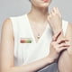 thumbnail image 4 of Broche Esmalte My Social Battery 7 Moods Wdftyju Joyería de moda Blanco, 4 of 5