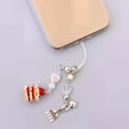 thumbnail image 3 of Wrapables Cute Aesthetic Y2K Cell Phone Charms, Accessories for Keychain Handbag Pendant (Set of 2), Sweet Treats, 3 of 6