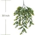 thumbnail image 5 of Fake Leaves Plants for Christmas Decor, Gold Artificial Shrubs Grass Foliage Plastic Bulk Leaf Indoor Outdoor Home Garden Party Hotel Verandah Wedding Event Faux DIY Decoration - Golden 5 Pack, 5 of 5