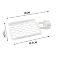 thumbnail image 3 of Hearth & Gear Versatile Kitchen Drain Rack For Organizing Sponges And Dishwashing Tools Durable Construction For Easy Cleaning And Efficient Water Kitchen Drying Rack Escoror Mamadeira Clothes Drying, 3 of 6