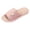 A-Pink, variant on Women Men Indoor Slippers Open Toe Non Slip Soft Bottom Linen Unisex Washable Slides Comfortable Bedroom Slide Shoes for Guests Green 9.5