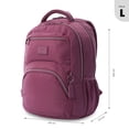 thumbnail image 3 of TOTTO Mochila Ergonómica Grande Porta Laptop 14 Repelente a Líquidos | Escuela - Oficina - Viaje | 2 vino G, 3 of 6