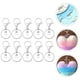 thumbnail image 3 of QUMIIRITY 10Ud Anillos Para Llaveros Metálicos Color Plata Resistentes Para Manualidades Y, 3 of 8
