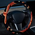thumbnail image 2 of Starfish 14.5 Inch Printing PVC Leather Car Wheel Cover Steering Wheel Cover Auto Accessories, 2 of 6