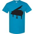 thumbnail image 3 of Inktastic Piano Silhouette T-Shirt, 3 of 5