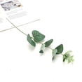 thumbnail image 4 of Flores artificiales Injueey 20 piezas decoración interior exterior color verde, 4 of 6