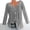 C--Gray, variant on Womens Floral Tops for $5 Tops For Women Casual Spring Summer Women Plus Size Long Sleeves V-Neck Print Blouse Pullover Tops Shirt