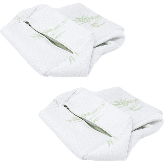 Bamboo Knee Pillow Cover - Replacement Leg Pillow Case - Cooling Sciatica Pillow Cover - Universal Pregnancy Pillow Cover