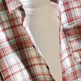 thumbnail image 5 of Men's Casual Plaid Shirts Lapel Button Down Long Sleeve Cardigan Regular Fit Pocket Front Shirts, 5 of 5