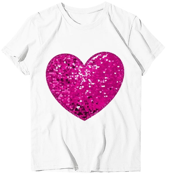 Blusas de Manga Corta para las Mujeres Divertida Impresión Cuello Redondo Camiseta Vintage, Blusas de Primavera para las Mujeres