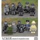 thumbnail image 2 of 12 piezas policía especial minifigura bloque de construcción muñeca pequeña partícula ensamblada muñeca juguete esquí esquí Gafas de esquí, 2 of 4
