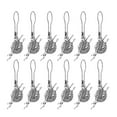 thumbnail image 1 of 12Pcs Removable Crochet Marker Metal Stitching Markers Metal Knitting Markers Shaped Stitch Markers, 1 of 8