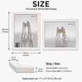 thumbnail image 2 of Young Poong Set of 2 11 x 14 in Solid Wood Picture Frames, Wall-Mount Photo Frames, White, 2 of 9
