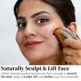 thumbnail image 4 of Hoyecl No Oil Lymphatic Face Sculpting Brush, Reduce Morning Puffiness, Sculpt Contour and Glow Skin Naturally, Soft Facial Lymphatic Drainage Brush for Sensitive/Thin Skin, 4 of 9