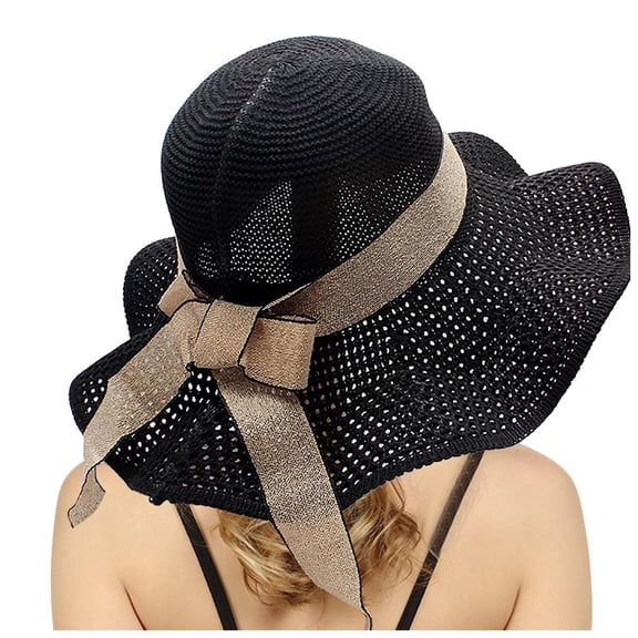 CHENge Women's Organza Kentucky Derby Dress Hat Wide Brim Leaf Flower Bridal Shower Hats Summer Sun Cap