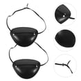 thumbnail image 3 of Miangastore 6pcs Pirate Eye Patch Elastic Eye Mask Adjustable Single Eye Mask for Halloween Party, 3 of 8