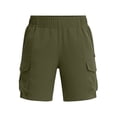 thumbnail image 5 of Hurxie Women's 5'' Hiking Cargo Shorts Quick Dry Lightweight Athletic Golf Outdoor Summer with Pockets Army Green,S, 5 of 7