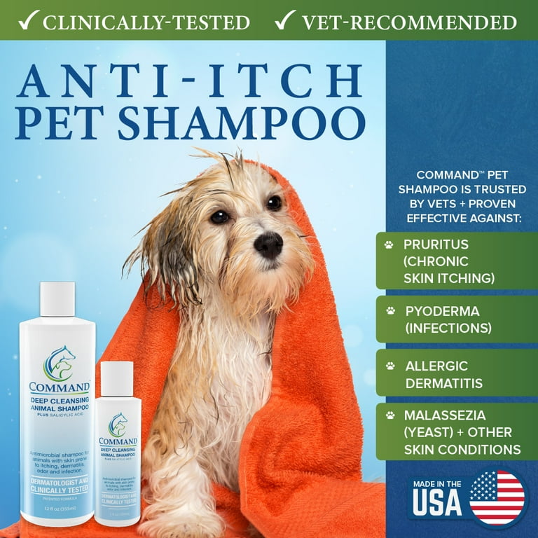 Salicylic acid dog outlet shampoo