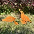 thumbnail image 6 of 4 Peice Rusty Quail Family Yard Sign,Metal Birds Yard Decor,Quail Lawn Signs with Stakes,Realistic Quail Decoration for Garden Lawn Pathway,Outdoor Metal Animals Silhouette Art Decor, 6 of 8