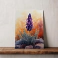 thumbnail image 5 of Lavender Flower Canvas Wall Art 8x12 inches - Soft Cottagecore Vintage Lavender Flower Watercolor Canvas Art for Interior, 5 of 5