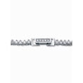 thumbnail image 2 of PalmBeach Jewelry 9.60 TCW Round Cubic Zirconia Platinum-Plated Tennis Necklace, 18 inches, 2 of 6