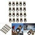 thumbnail image 1 of Boot Lace Hooks, Lace Fittings, Repair Buckle, Climb Shoelace Buckle, Boot Hooks Repair Kit For Boot Lace Hooks Boot Eyelets Camping Accessory, 1 of 8