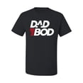 thumbnail image 2 of Wild Bobby, Funny Dad Bod Logo, Pop Culture, Men Graphic Tee, Black, Small, 2 of 4