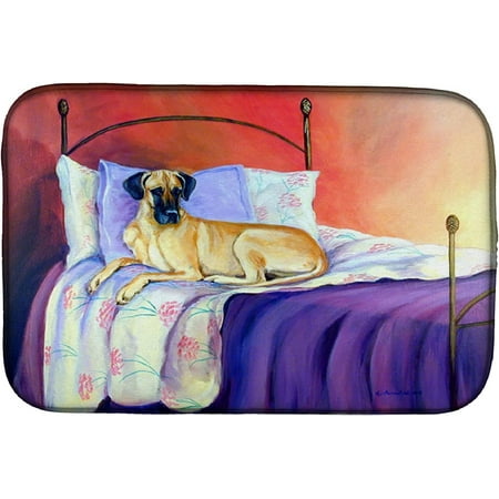 

7256DDM Absorbent Dish Drying Mat for Kitchen Counter Great Dane Dish Drying Mat 14 x 21 multicolor
