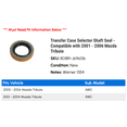 thumbnail image 2 of Transfer Case Selector Shaft Seal - Compatible with 2001 - 2006 Mazda Tribute 2002 2003 2004 2005, 2 of 2