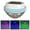 White1, variant on 6-Pack 3.94-Inch Floating Led Lily Pads for Ponds and Pools – Floating Pool Lights Warm White Flickering Lights Outdoor Pool Decor, Lily Pad Floating Mat Summer Outdoor Water Decoration
