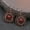 Red, variant on Sunyuer Vintage Bohemian Dangle Earrings for Women Retro Geometric Round Earrings Hollow Out Sculpted Ethnic Earrings Boho Statement Earrings for Women