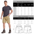 thumbnail image 5 of TACVASEN Men's Summer Outdoor 10" Shorts Quick Dry Water Resistant Lightweight Cargo Shorts With 5 Pockets For Golf Hiking Sports Work Casual , Khaki, Size 32, 5 of 6