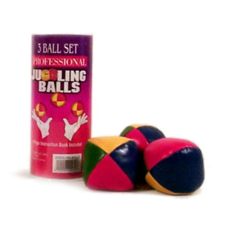 Professional Stage Size Starter Kit 2.5" 4pc Christmas Juggling Ball Set