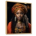 thumbnail image 2 of Designart "Afro-American Creation Noir" African American Floater Framed Canvas Print, 2 of 7
