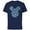 Navy, variant on Mickey Mouse Blue Easter - Short Sleeve Cotton T-Shirt for Adults - Customized-Navy