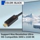 thumbnail image 4 of HDMI-Compatible Male to Displayport Female Converter Cable 4K@60Hz, 4 of 5