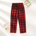 thumbnail image 4 of Baberdicy Women Sweatpants Women Autumn Spring Plaid Printed Pants Full Length Long Trousers Sports Pants Sweatpants, 4 of 4