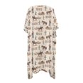 thumbnail image 3 of SCRAWLGOD Cowboy Cactus Horse Print Kimono Swimsuit Coverup Long Soft Swimsuit Cover Up Lightweight Breathable Beach Cover Up for Women, 3 of 6