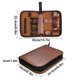 thumbnail image 2 of Bolsa de accesorios de golf | Estuche de almacenamiento organizador de cuero | Multifuncional de gran capacidad | Compacto y portátil | Se adapta a telémetros, camisetas, marcadores de bolas |, 2 of 5