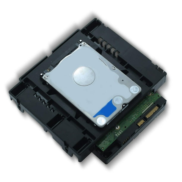 5.25 "a 3.5" 2.5 " HDD Bandeja Soporte para bahía 8cm Ventilador sólido Adaptador de soporte de montaje para PC Case Repuestos