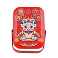 thumbnail image 1 of Packing Decorative Container Storage Small Metal Candy Container Cookie With Lids Storage Storage Bowls Chip Organizer Storage with Lids Food Pantry Storage Glass Containers with Lids for Food Flour, 1 of 4