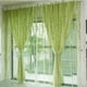 thumbnail image 2 of Cortina de muselina con estampado offset de mimbre DA BOOM, para ventanas frescas, con diseño floral pastoral, para sala de estar, comedor y dormitorio., 2 of 3