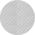thumbnail image 1 of Ahgly Company Machine Washable Indoor Round Transitional Platinum Gray Area Rugs, 5' Round, 1 of 7