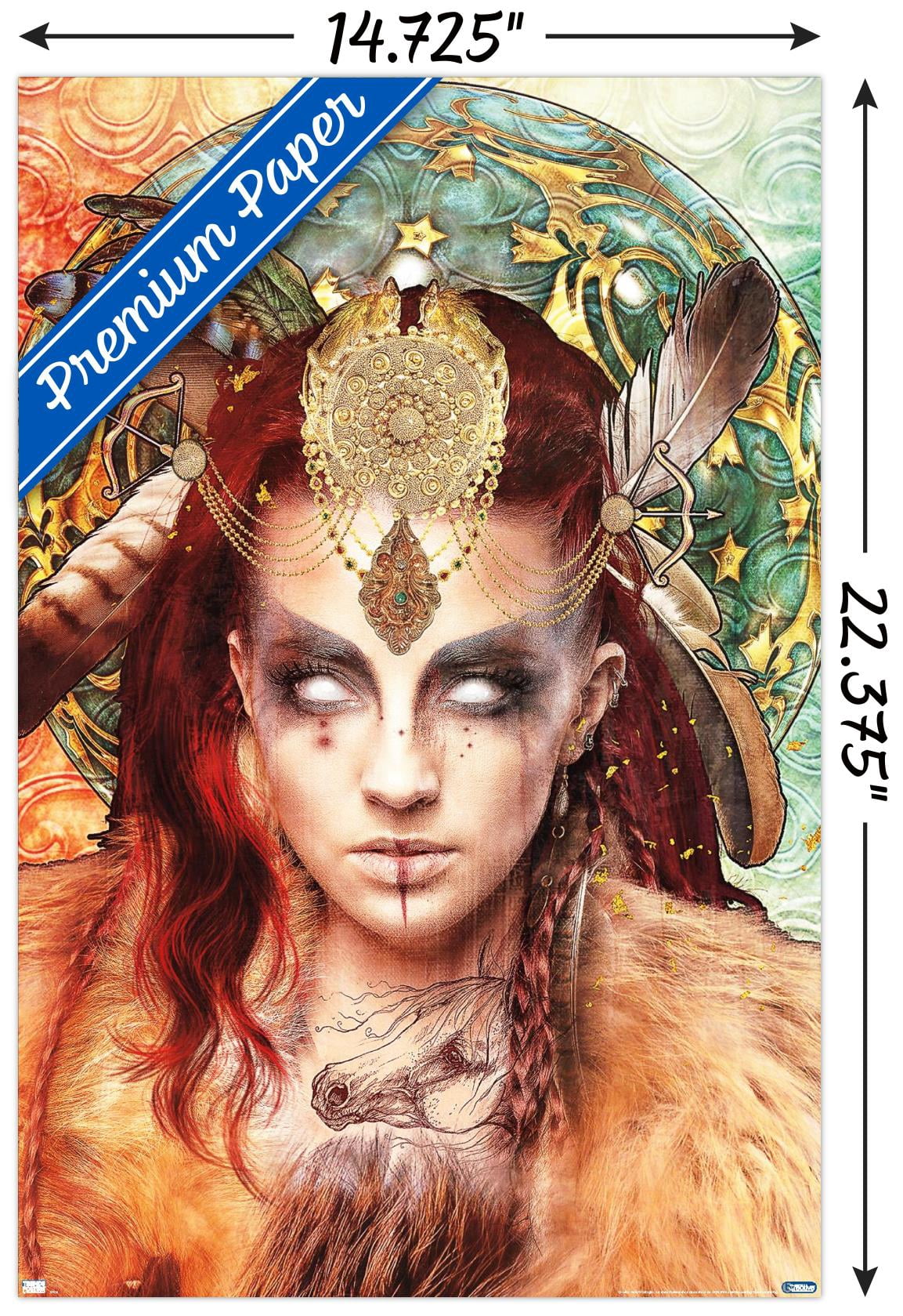Jena DellaGrottaglia: Cosmic Zodiac - Sagittarius Wall Poster, 14.725" x 22.375"