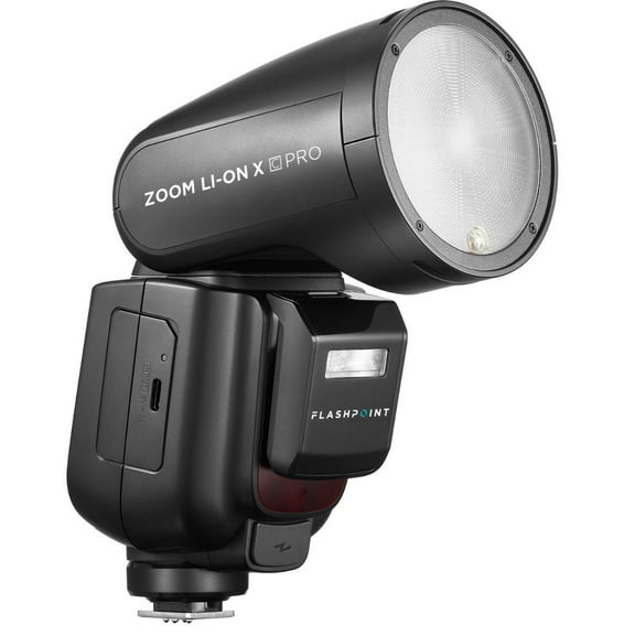 Flashpoint Zoom Li-on X PRO R2 TTL On-Camera Round Flash Speedlight For Canon (Godox V1 Pro)