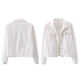 thumbnail image 2 of Chaqueta Vaquera Extragrande para Mujer con Perlas Bordadas y Abalorios L, 2 of 6