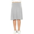 thumbnail image 4 of Stretch Is Comfort Girls Rayon A-Line Skirt with Built-in Shorts | Skort | Child Size 4-16, 4 of 7