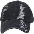 thumbnail image 3 of CoCopeaunt Trendy Denim Baseball Cap for Women Men Retro Hip Hop Comfy Sun Hats Adjustable Breathable Casual All Season, 3 of 6